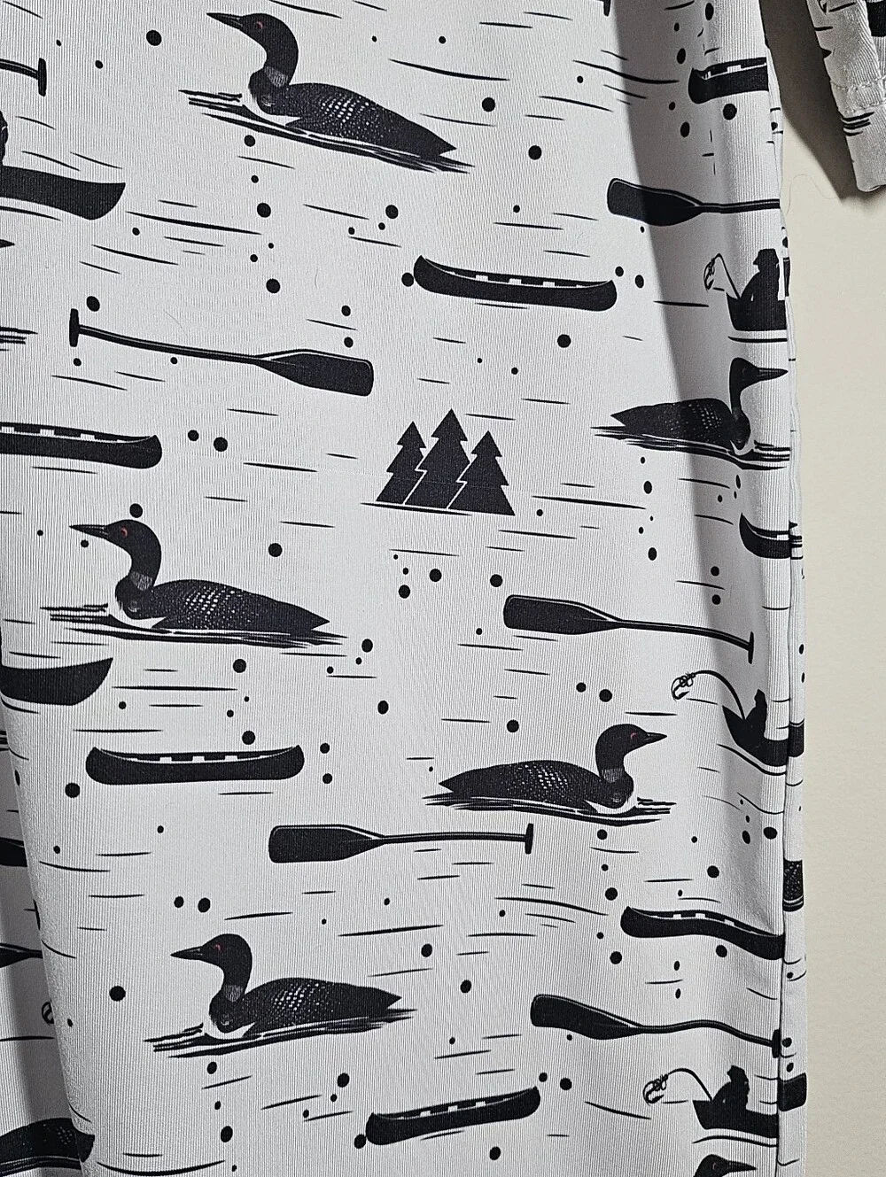 Mens Waggle Loon Golf Polo - Picture 3 of 3